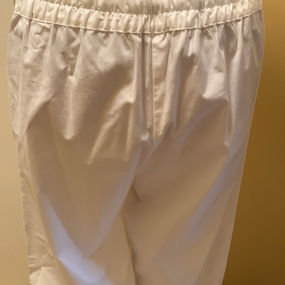 Stefanel WIDE-LEG - Trousers - drawstring - optical white - Picture 7 of 13